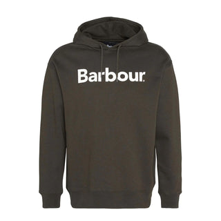 Barbour Brushed Nicholas OS Hoodie Sage - Parasol Store