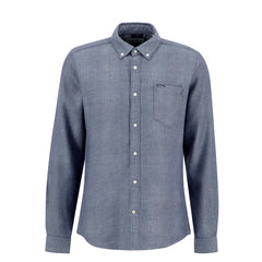 Barbour Buckley Tailored L/S Shirt Dark Navy - Parasol Store