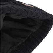 Barbour Carlton Beanie Hat Black - Parasol Store