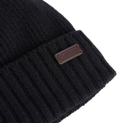 Barbour Carlton Beanie Hat Black - Parasol Store