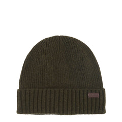 Barbour Carlton Beanie Hat Dark Green - Parasol Store