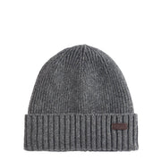 Barbour Carlton Beanie Hat Grey - Parasol Store