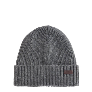 Barbour Carlton Beanie Hat Grey - Parasol Store
