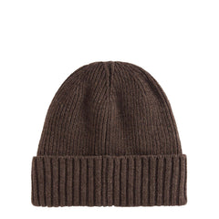 Barbour Carlton Beanie Hat Mid Brown - Parasol Store