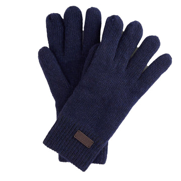 Barbour Carlton Gloves Navy - Parasol Store