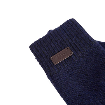 Barbour Carlton Gloves Navy - Parasol Store