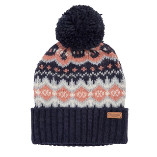 Barbour Case Fair Isle Dog Gift Set Pink/Navy - Parasol Store