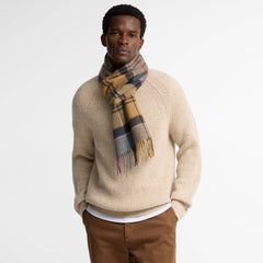 Barbour Cashmere Tartan Scarf Dress Tartan