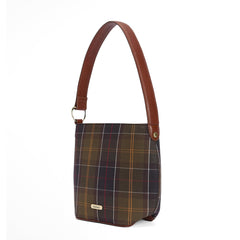 Barbour Cedar Tartan Bucket Bag Classic Tartan - Parasol Store