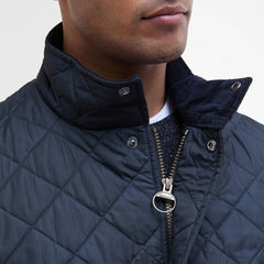 Barbour Chelsea Sportsquilt Jacket Navy - Parasol Store