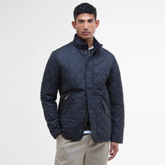 Barbour Chelsea Sportsquilt Jacket Navy - Parasol Store