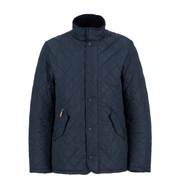 Barbour Chelsea Sportsquilt Jacket Navy - Parasol Store