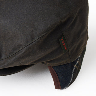 Barbour Cheviot Tartan Cap Olive - Parasol Store