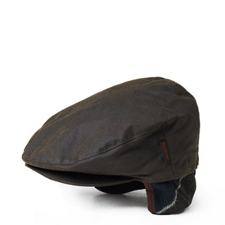 Barbour Cheviot Tartan Cap Olive - Parasol Store