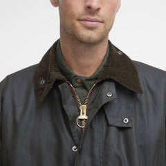 Barbour Classic Northumbria Wax Jacket Olive