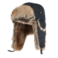 Barbour Cleadon Trapper Black - Parasol Store