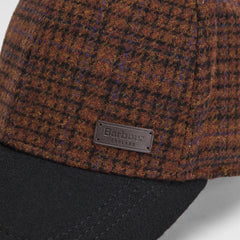 Barbour Clyde Cap Dark Brown - Parasol Store