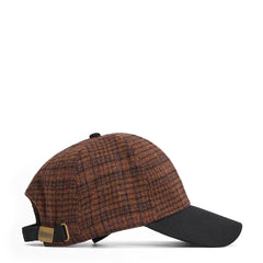 Barbour Clyde Cap Dark Brown - Parasol Store