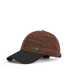 Barbour Clyde Cap Dark Brown - Parasol Store