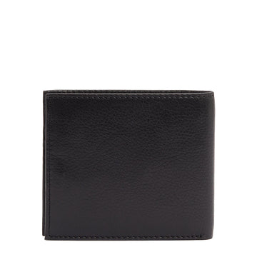 Barbour Colwell Leather Billfold Wallet Black/Classic - Parasol Store