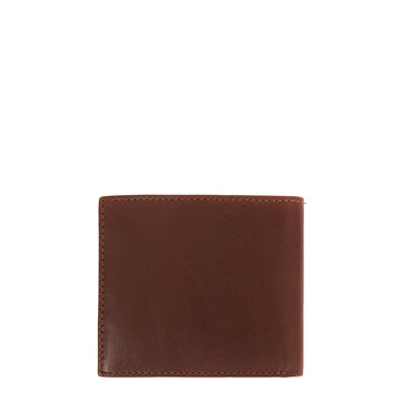 Barbour Colwell Leather Billfold Wallet Brown/Classic