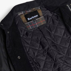 Barbour Corbridge Waxed Jacket Black/Classic - Parasol Store