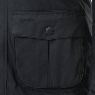 Barbour Corbridge Waxed Jacket Black/Classic