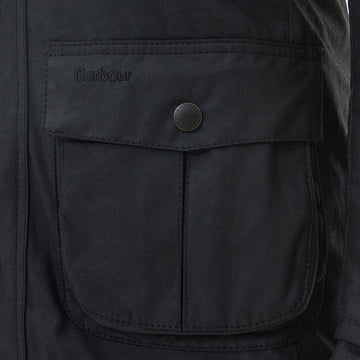 Barbour Corbridge Waxed Jacket Black/Classic