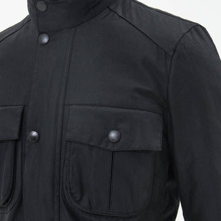 Barbour Corbridge Waxed Jacket Black/Classic
