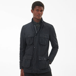 Barbour Corbridge Waxed Jacket Black/Classic