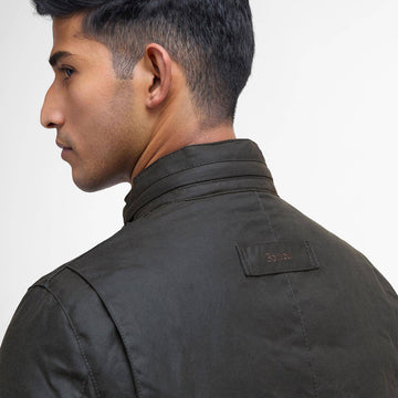 Barbour Corbridge Waxed Jacket Olive - Parasol Store