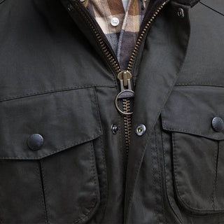 Barbour Corbridge Waxed Jacket Olive - Parasol Store