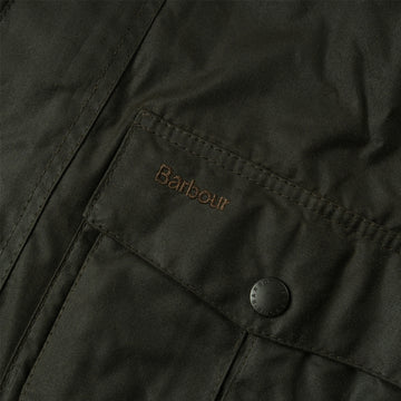Barbour Corbridge Waxed Jacket Olive - Parasol Store