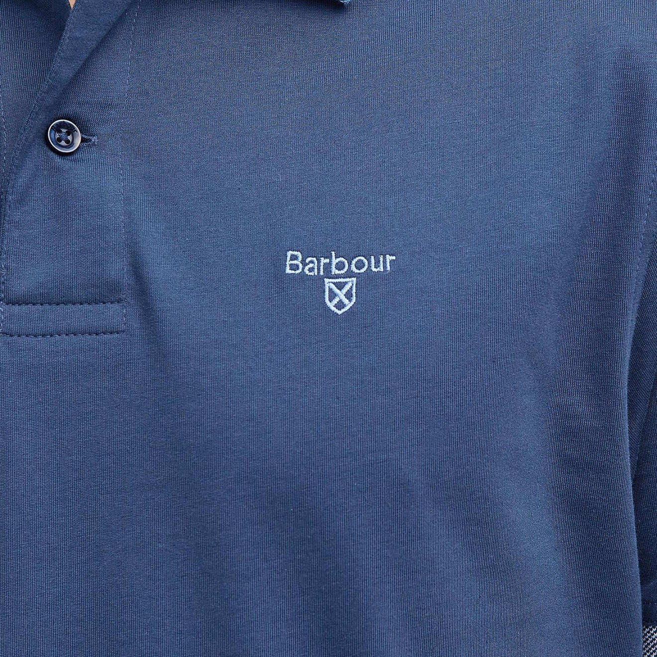 Barbour Cornsay Polo Shirt Dark Denim - Parasol Store