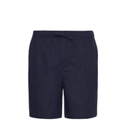 Barbour Cotton Linen Relaxed Short Navy - Parasol Store