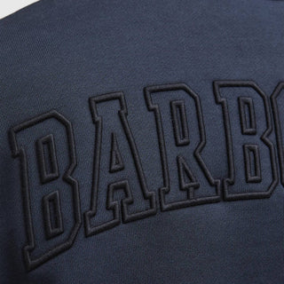 Barbour Cragwell Relaxed Half Zip Sweatshirt Dark Navy - Parasol Store