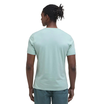 Barbour Cranmer Logo T-Shirt Pale Apple - Parasol Store