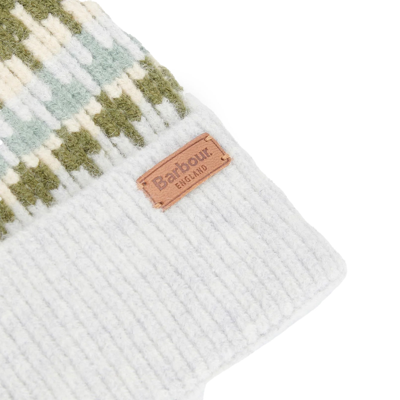 Barbour Craster Beanie Hat Ancient Loden - Parasol Store