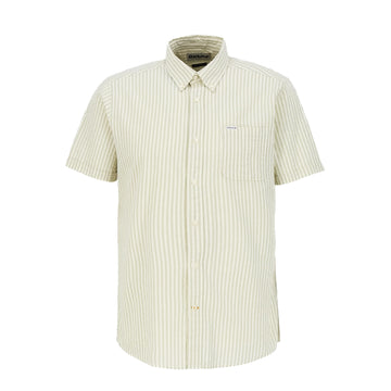 Barbour Cresswell Seersucker Summer Fit Shirt Sea Green