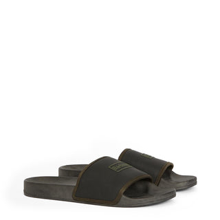 Barbour Cresswell Slider Black - Parasol Store