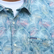 Barbour Devon Printed Summer Fit Shirt Dusk Blue - Parasol Store