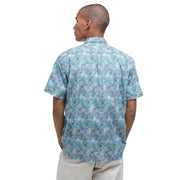 Barbour Devon Printed Summer Fit Shirt Dusk Blue - Parasol Store