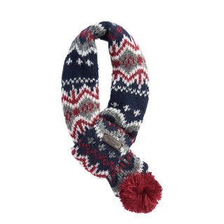 Barbour Dog Case Fairisle Scarf Blue Granite - Parasol Store