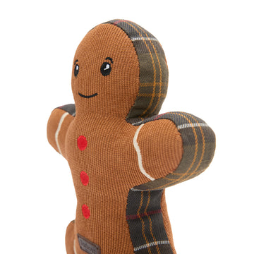 Barbour Dog Christmas Gingerbread Toy Brown