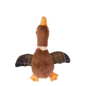 Barbour Dog Flying Duck Toy Brown