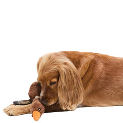 Barbour Dog Flying Duck Toy Brown - Parasol Store