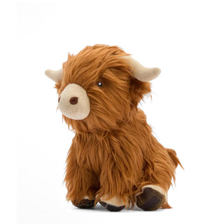 Barbour Dog Highland Cow Toy Brown/Classic