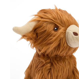 Barbour Dog Highland Cow Toy Brown/Classic