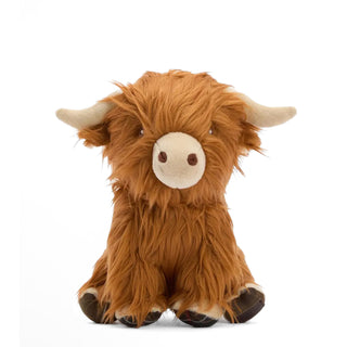 Barbour Dog Highland Cow Toy Brown/Classic