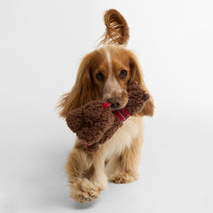 Barbour Dog Llama Toy Brown